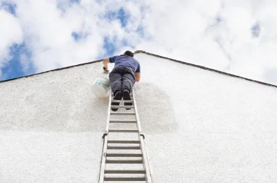 Peinture extérieure à Gourgue — façades et ravalement
